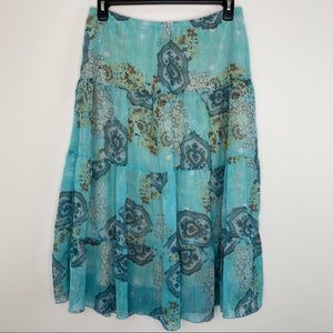 Blue & Green skirt